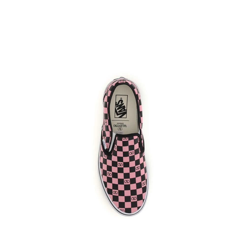 Zapatillas bajas de algodón multicolor Valentino Garavani