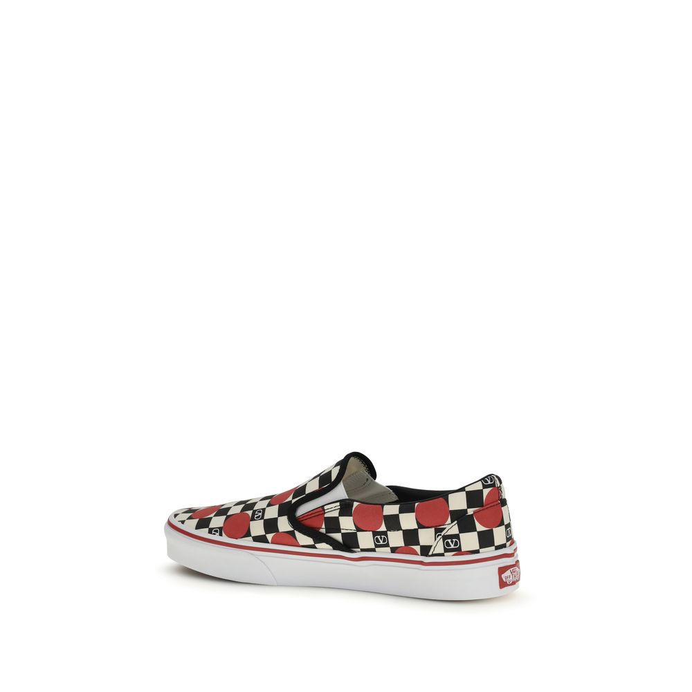 Zapatillas bajas de algodón multicolor Valentino Garavani