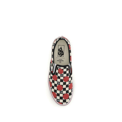 Zapatillas bajas de algodón multicolor Valentino Garavani