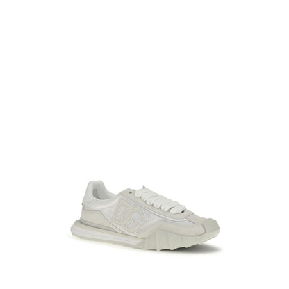 Zapatillas deportivas Dolce & Gabbana de piel de becerro blanca (Bos Taurus)