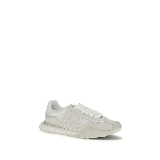 Zapatillas deportivas Dolce & Gabbana de piel de becerro blanca (Bos Taurus)