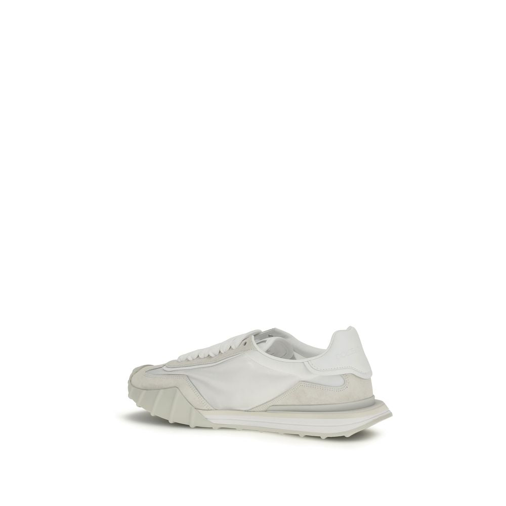 Zapatillas deportivas Dolce & Gabbana de piel de becerro blanca (Bos Taurus)