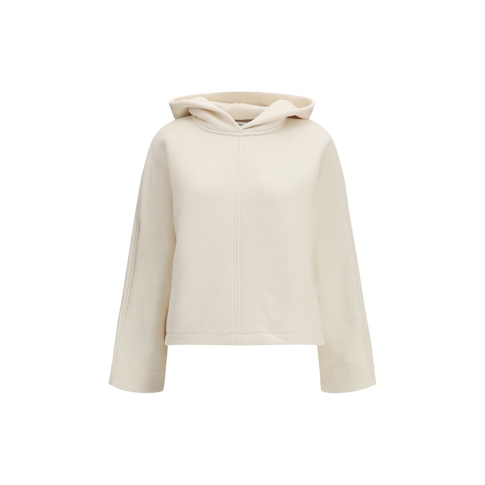 Sudadera Max Mara de algodón puro color beige