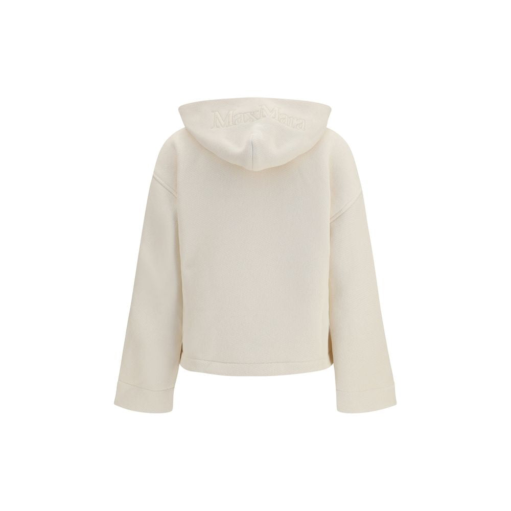 Sudadera Max Mara de algodón puro color beige