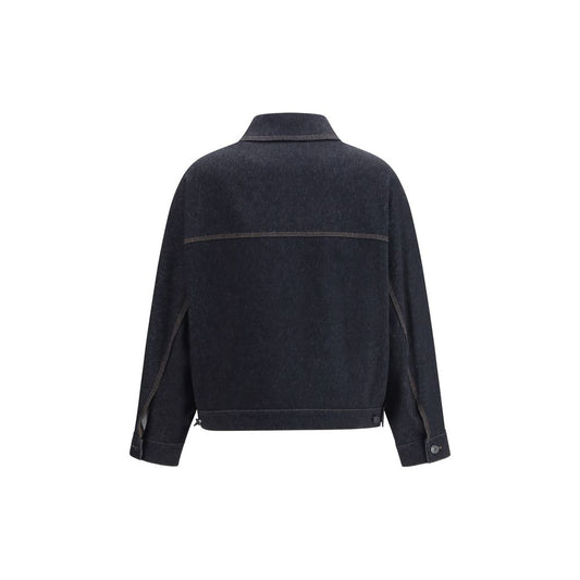 Chaqueta vaquera Max Mara de algodón puro azul