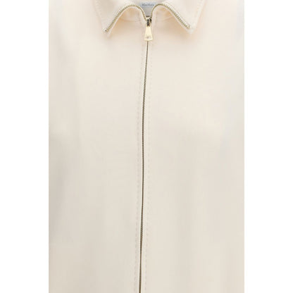 Chaqueta Max Mara de poliamida pura color beige