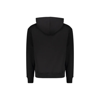 Sudadera con capucha Balmain de algodón negro