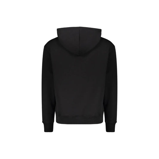 Sudadera con capucha Balmain de algodón negro