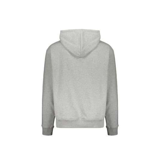 Sudadera con capucha Balmain de algodón gris