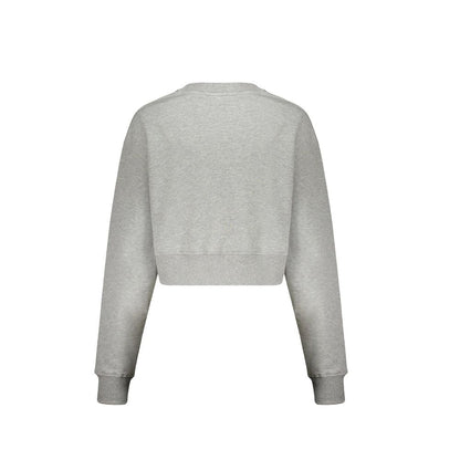 Sudadera Balmain de algodón gris