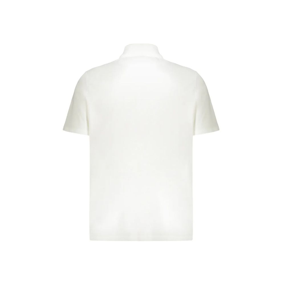 Polo de algodón blanco Balmain