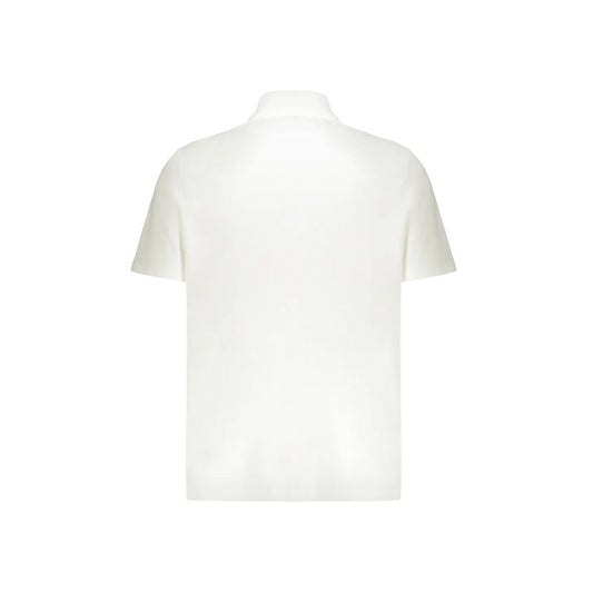 Polo de algodón blanco Balmain