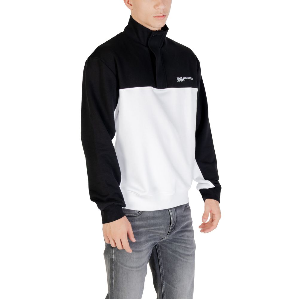 Sudadera Karl Lagerfeld Horn Blanca y Negra