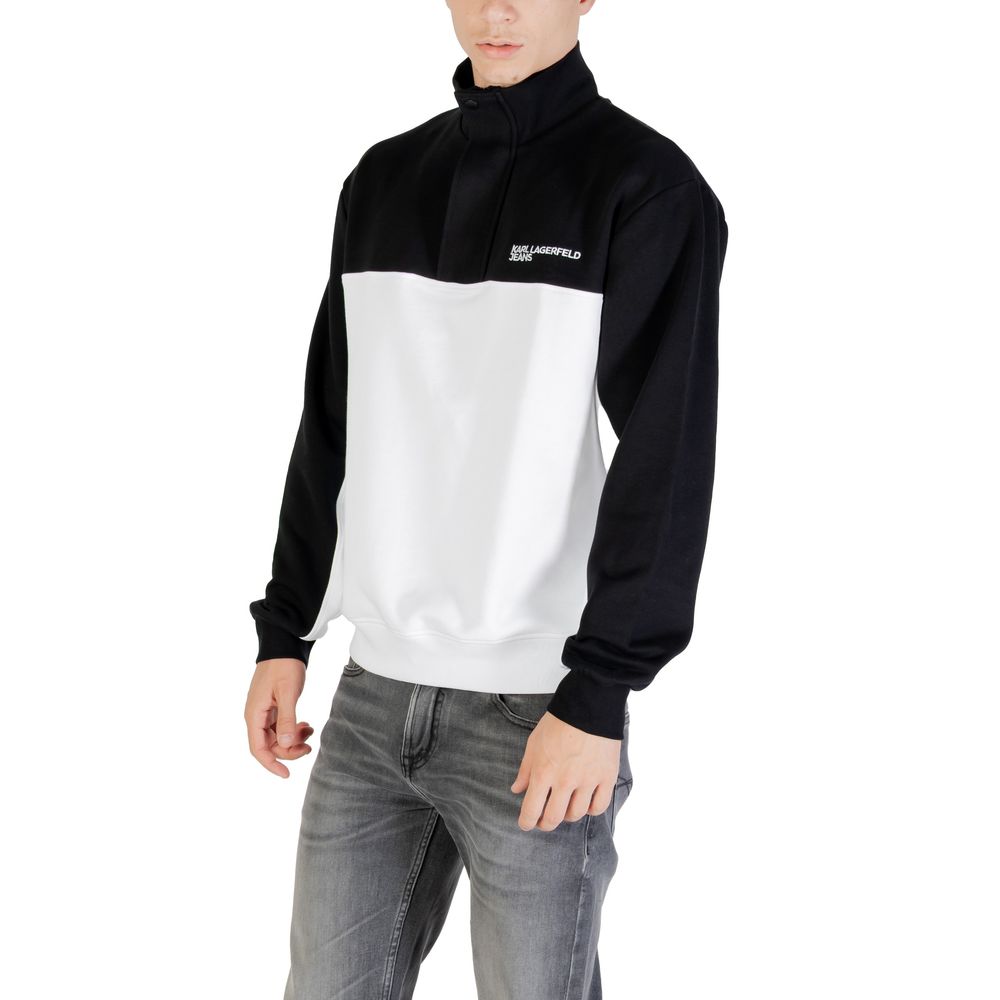 Sudadera Karl Lagerfeld Horn Blanca y Negra