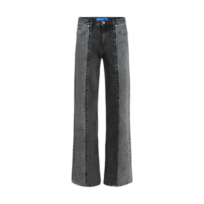 Karl Lagerfeld Jean Relaxed en Coton Noir