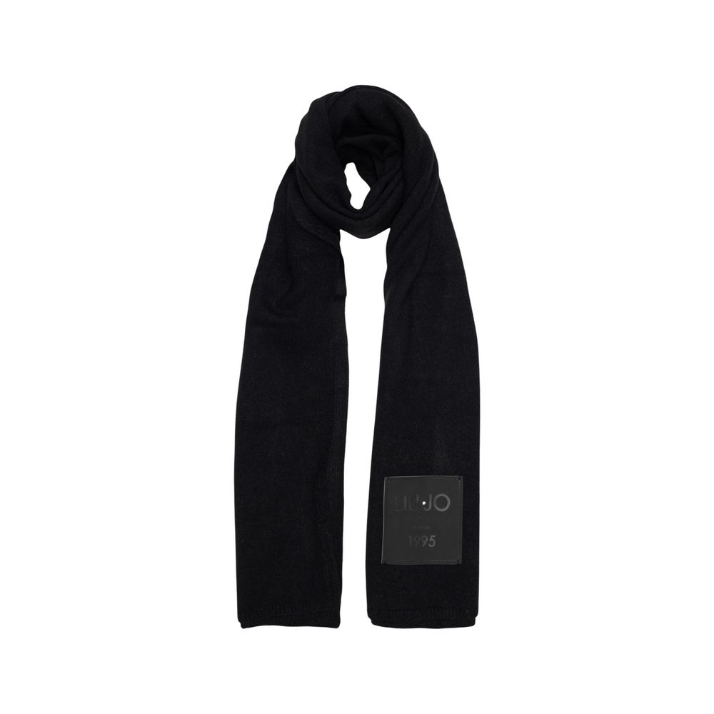 Gorro negro de poliéster Liu Jo