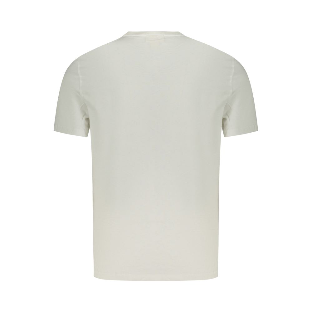 Camiseta de algodón blanco Calvin Klein para hombre