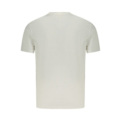 Camiseta de algodón blanco Calvin Klein para hombre