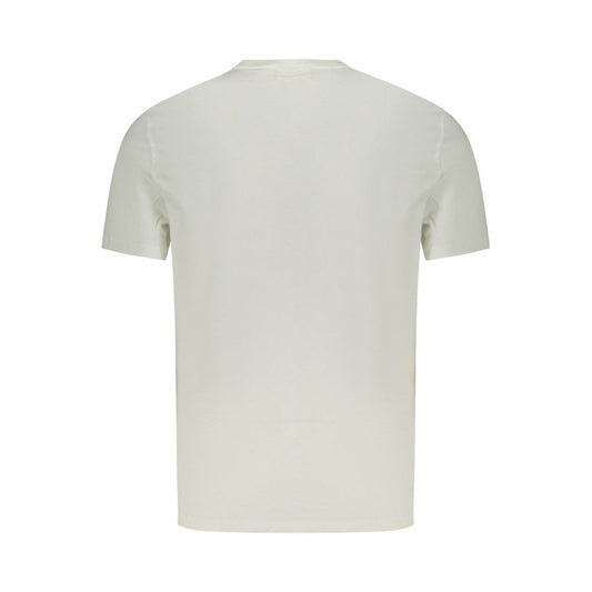 Camiseta de algodón blanco Calvin Klein para hombre