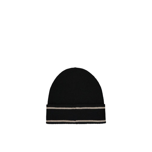 Gorro Balmain de lana merina negra