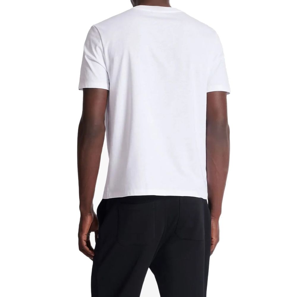 Camiseta Balmain de Algodón Blanco