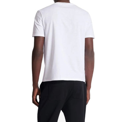 Camiseta Balmain de Algodón Blanco