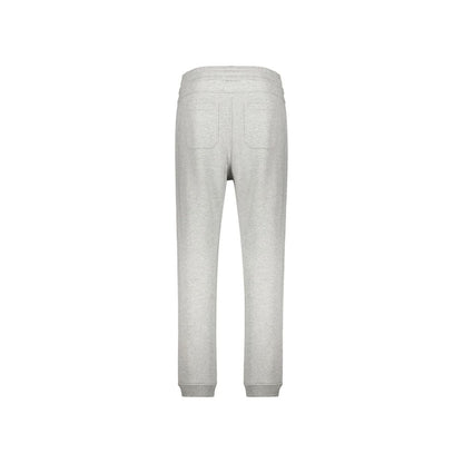 Pantalones de chándal Balmain de algodón gris (pantalones de entrenamiento)