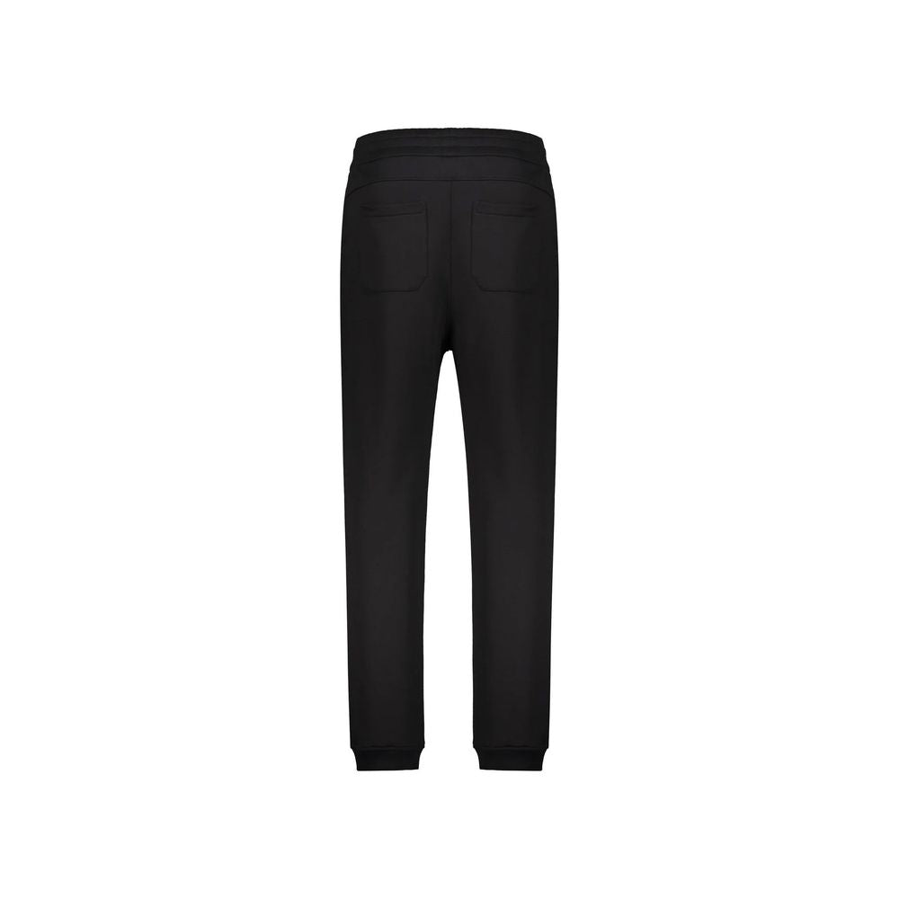 Pantalones Balmain de chándal negros de algodón