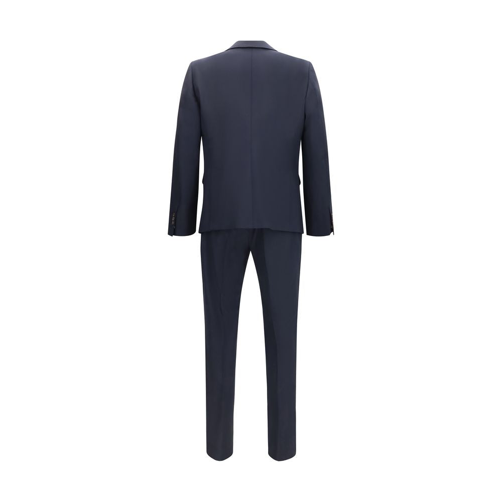 Traje de lana azul de Dsquared²