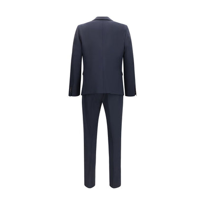Traje de lana azul de Dsquared²