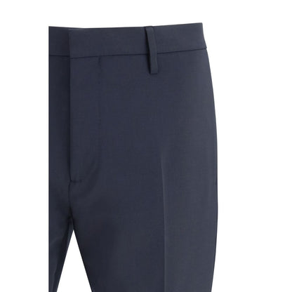 Traje de lana azul de Dsquared²