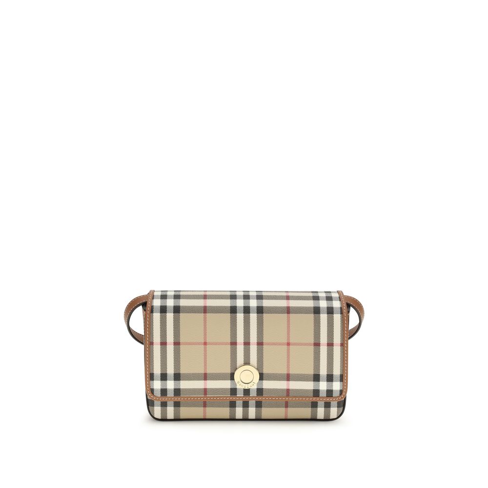 Burberry Modern Polyurethane Wallet in Beige Tone