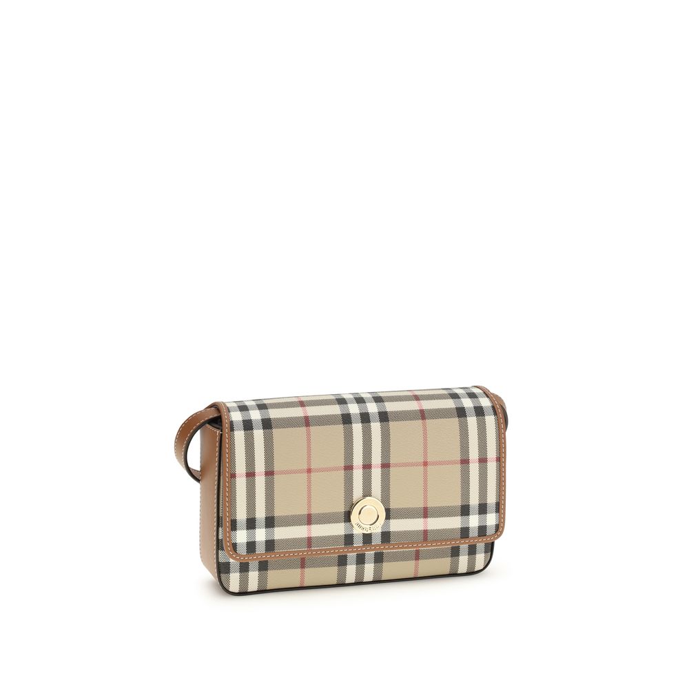 Burberry Modern Polyurethane Wallet in Beige Tone