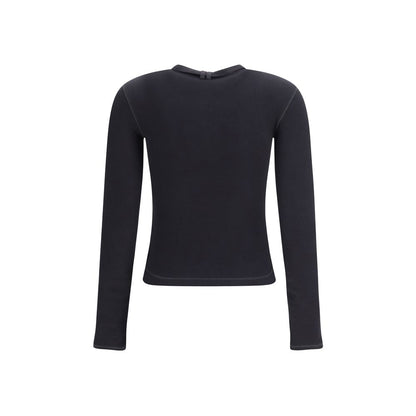Camiseta Diesel de algodón negro de manga larga