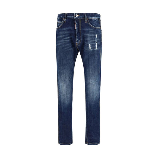 Pantalones vaqueros Dsquared² de algodón azul