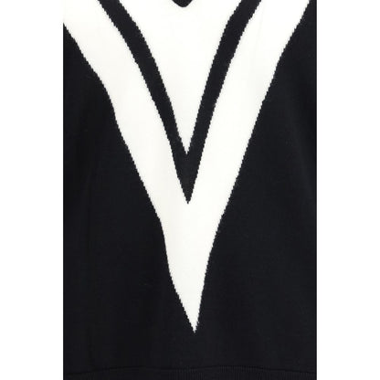 Sudadera Oves Aries de Lana Negra Valentino Garavani