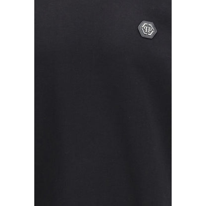 Sweat-shirt Philipp Plein en coton noir coupe droite