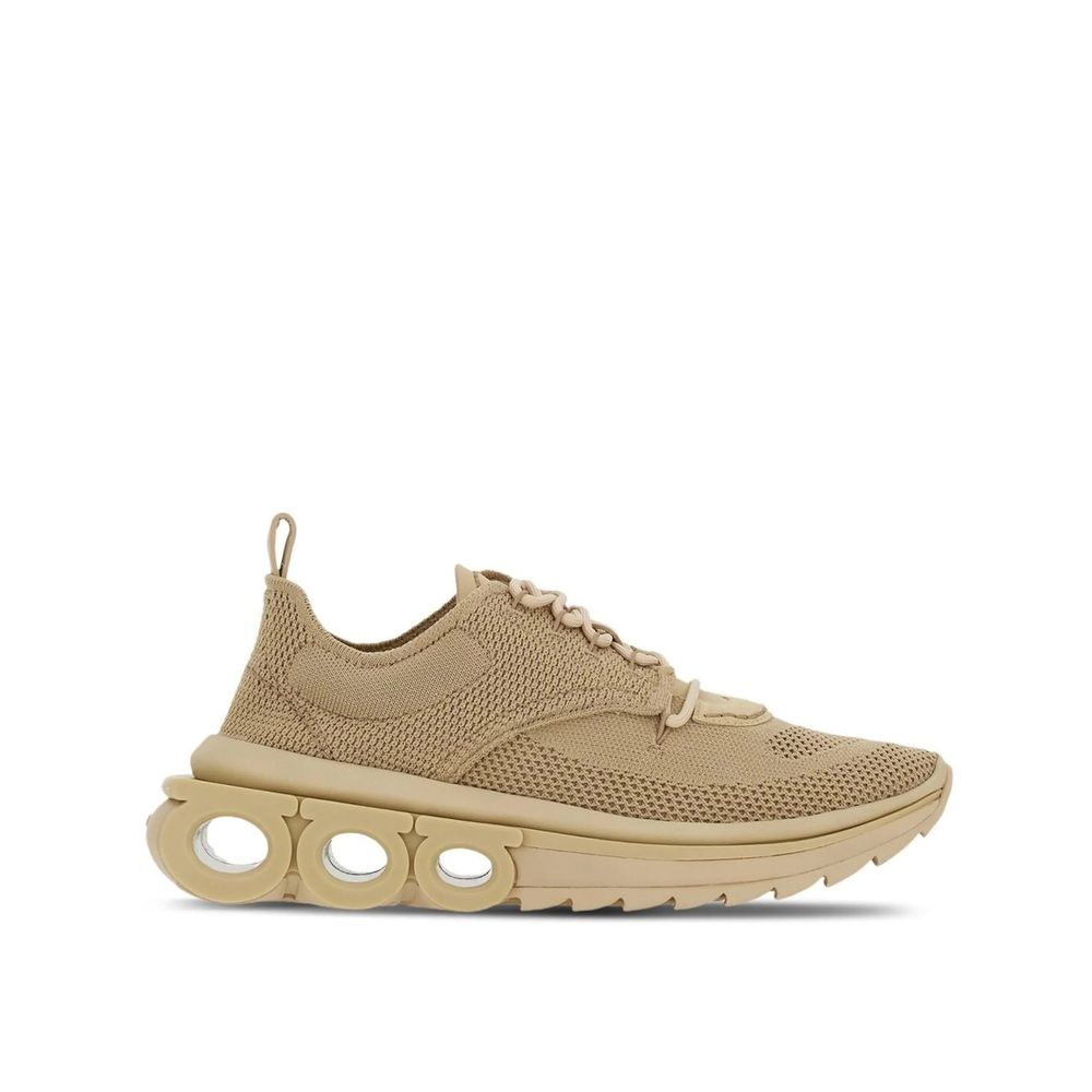 Zapatillas Deportivas Salvatore Ferragamo De Tejido Beige
