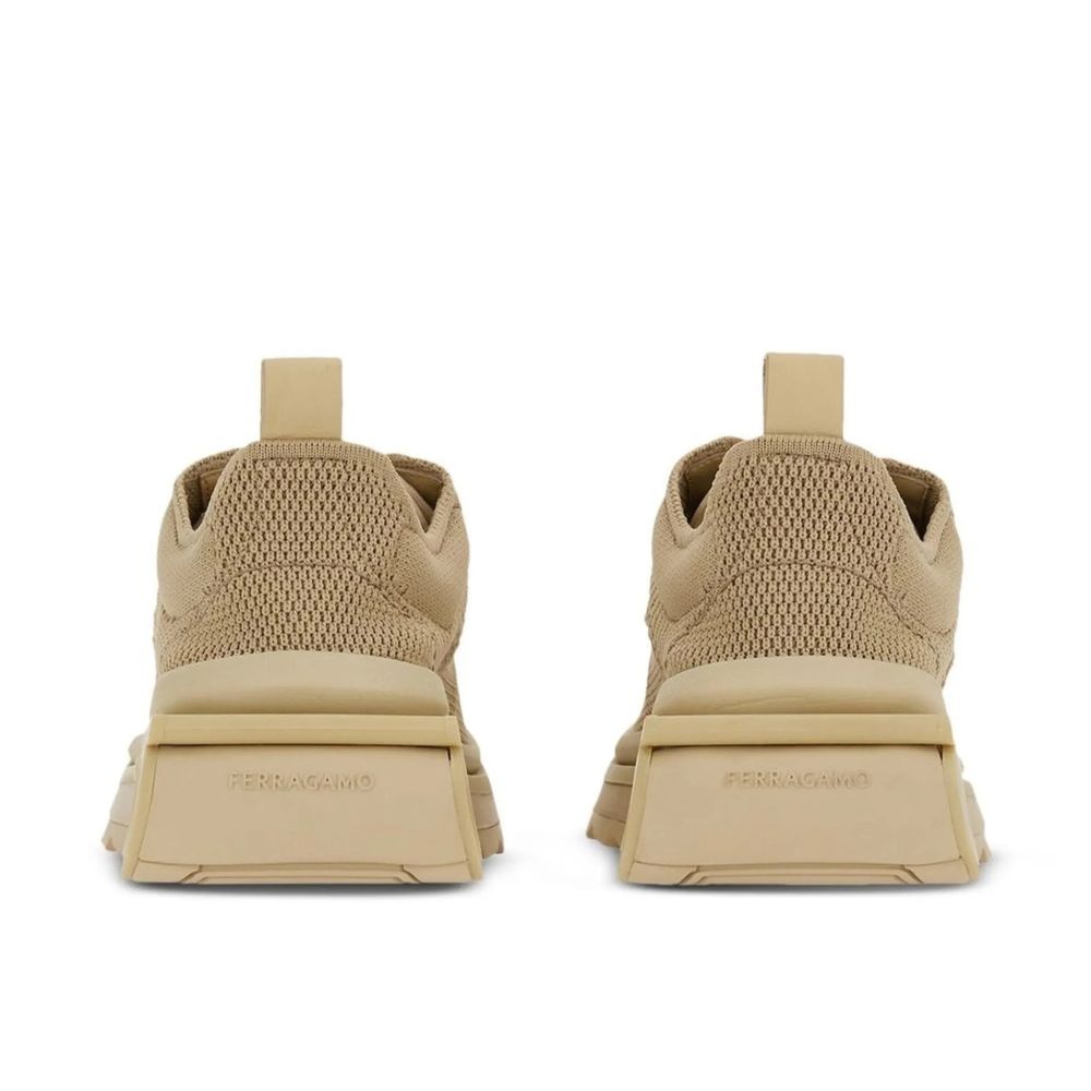 Zapatillas Deportivas Salvatore Ferragamo De Tejido Beige