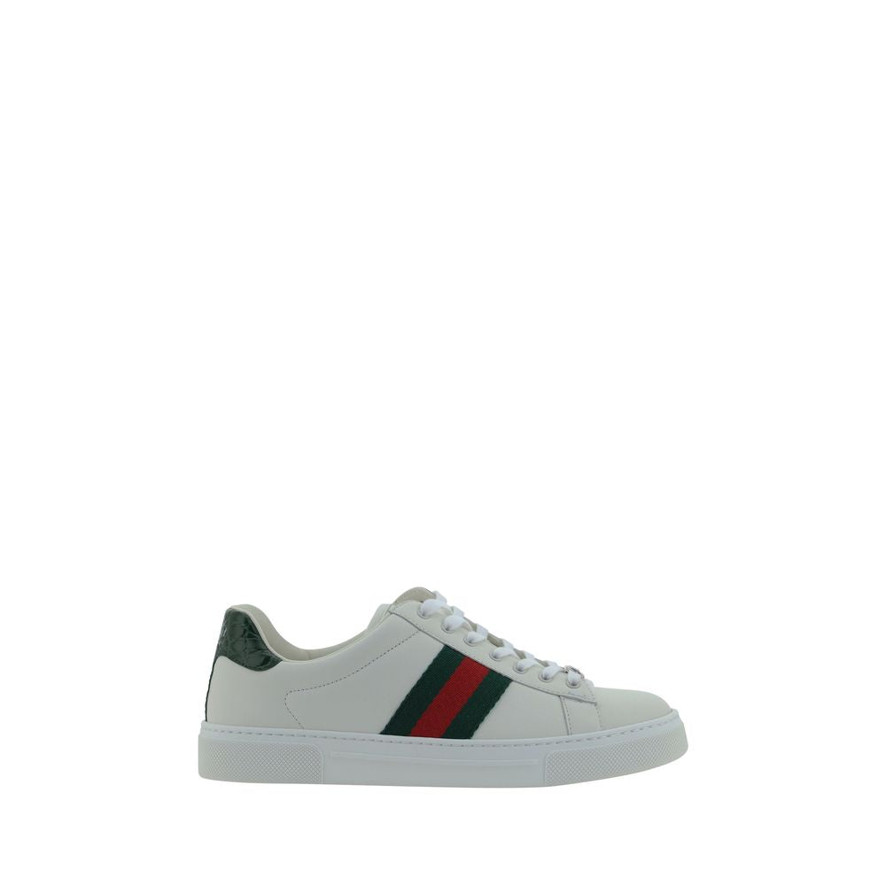 Gucci Low-Top Calf Leather White Bos Taurus Sneakers