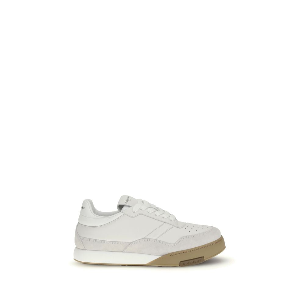Zapatillas gruesas Givenchy de piel de becerro blanca Bos Taurus