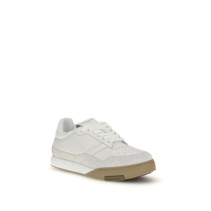 Zapatillas gruesas Givenchy de piel de becerro blanca Bos Taurus