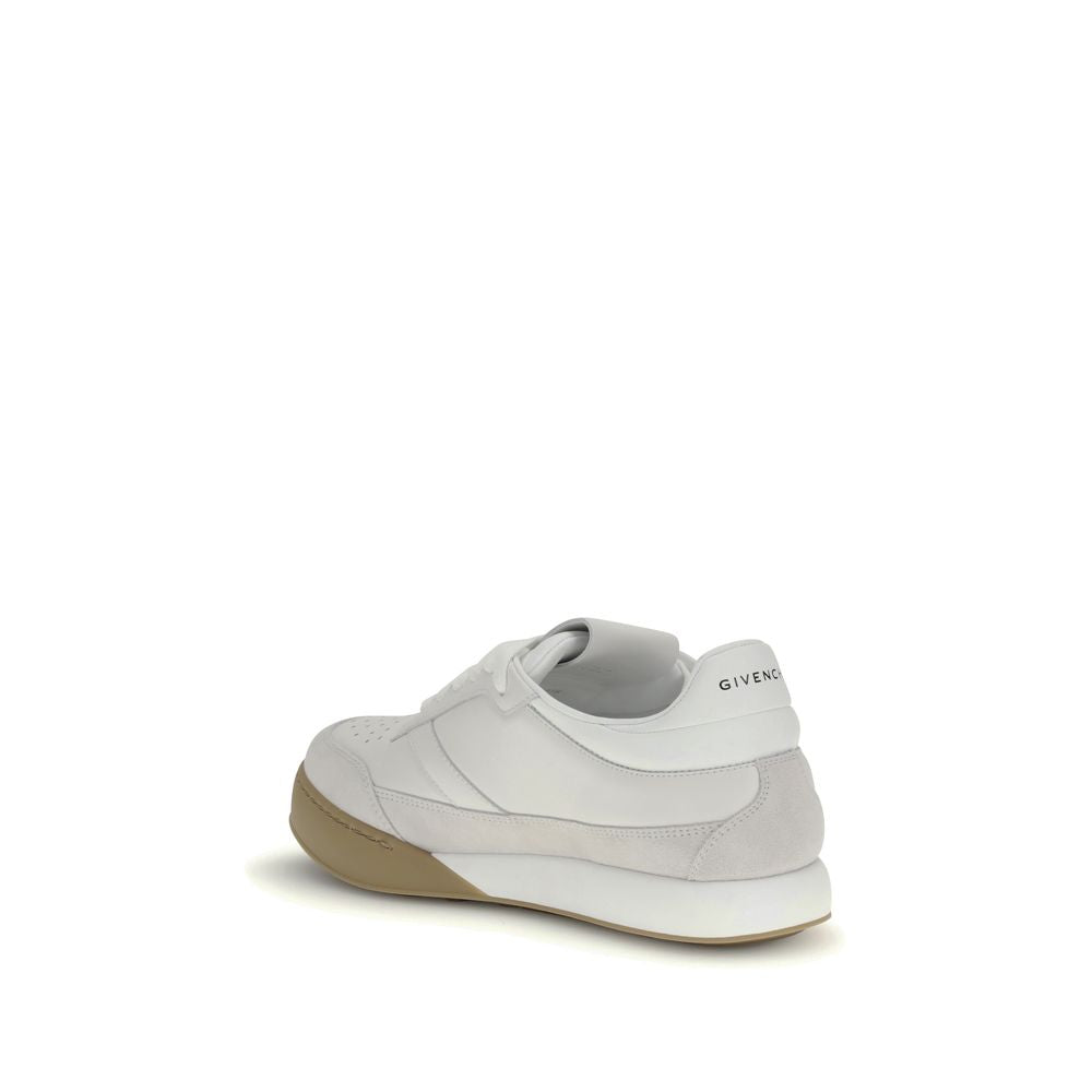 Zapatillas gruesas Givenchy de piel de becerro blanca Bos Taurus