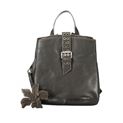 Sac à dos pour femme Desigual noir en polyuréthane