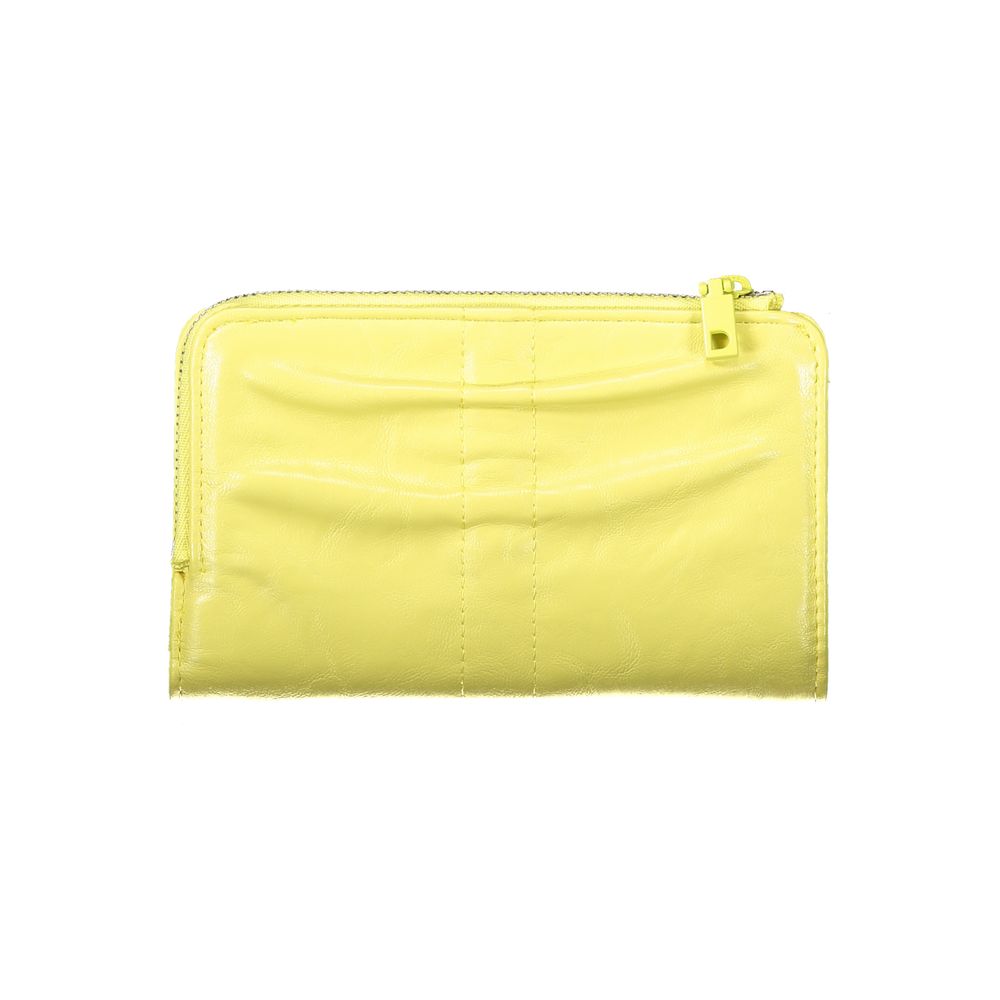 Desigual Giallo Polyurethane Women's Wallet