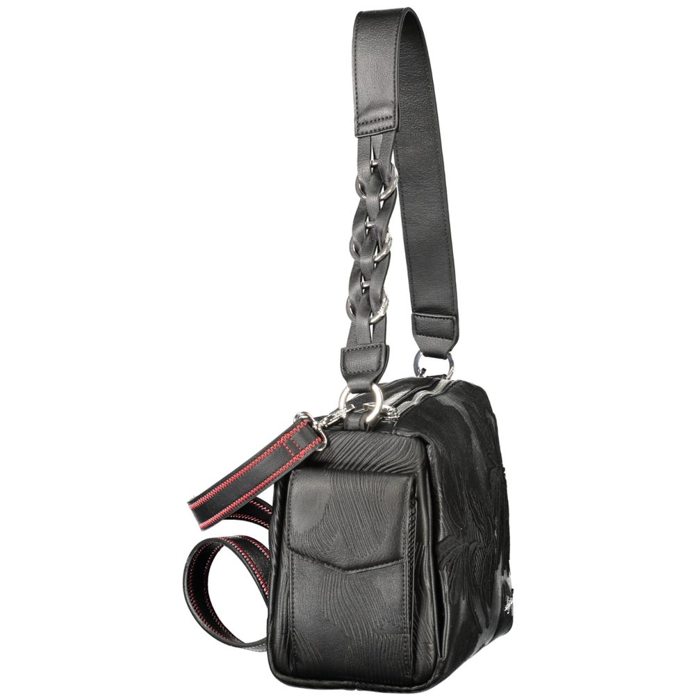 Desigual Black Polyurethane Women's Handbag