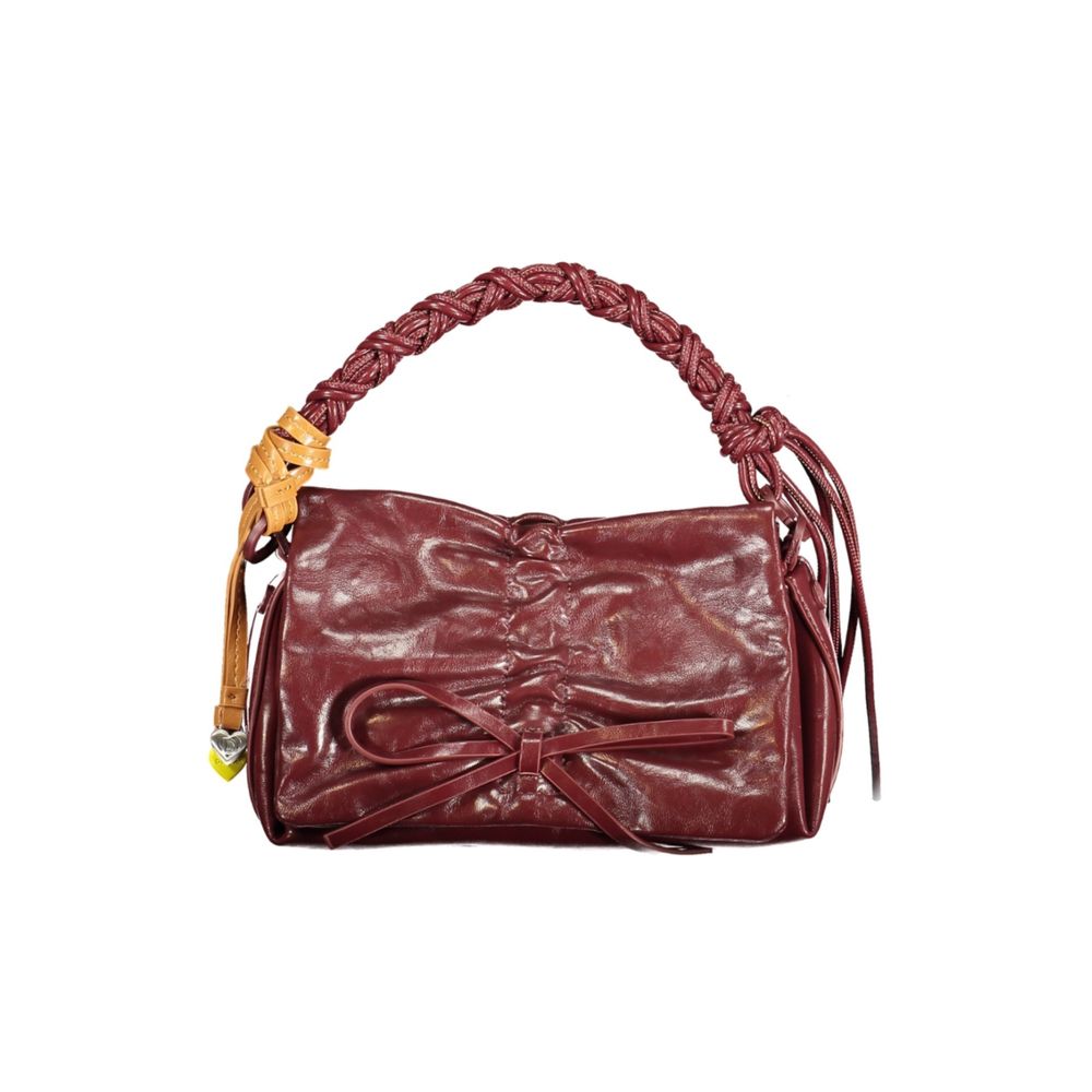 Mini sac pour femme Desigual bordeaux en polyuréthane
