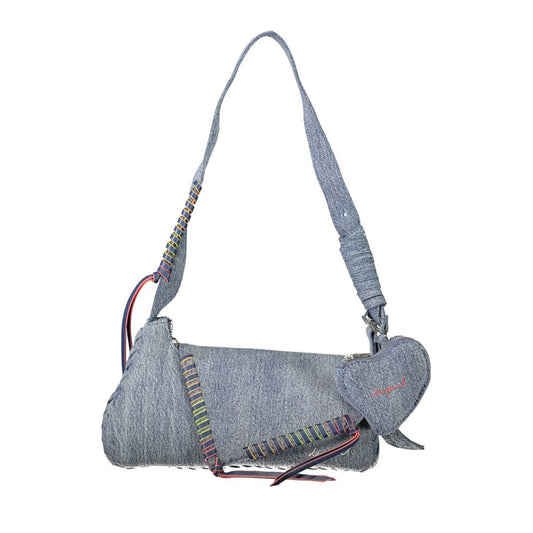 Desigual Azzurro Cotton Women's Shoulder Bag