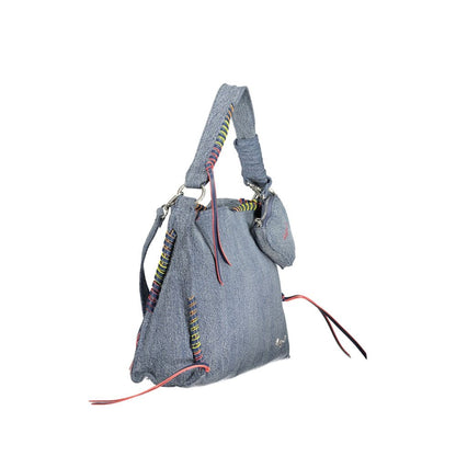 Desigual Azzurro Cotton Women's Handbag