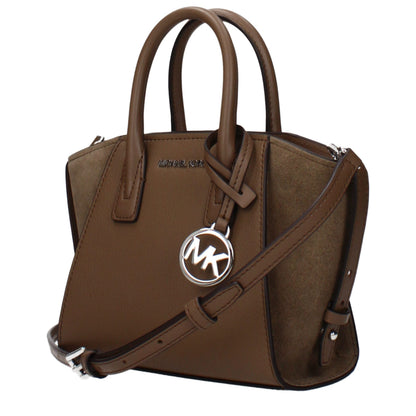 Sac à main Michael Kors en cuir marron